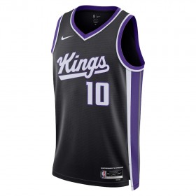 Maillot Homme Sacramento Kings Domantas Sabonis 2023-24 Nike Icon Edition Noir Swingman
